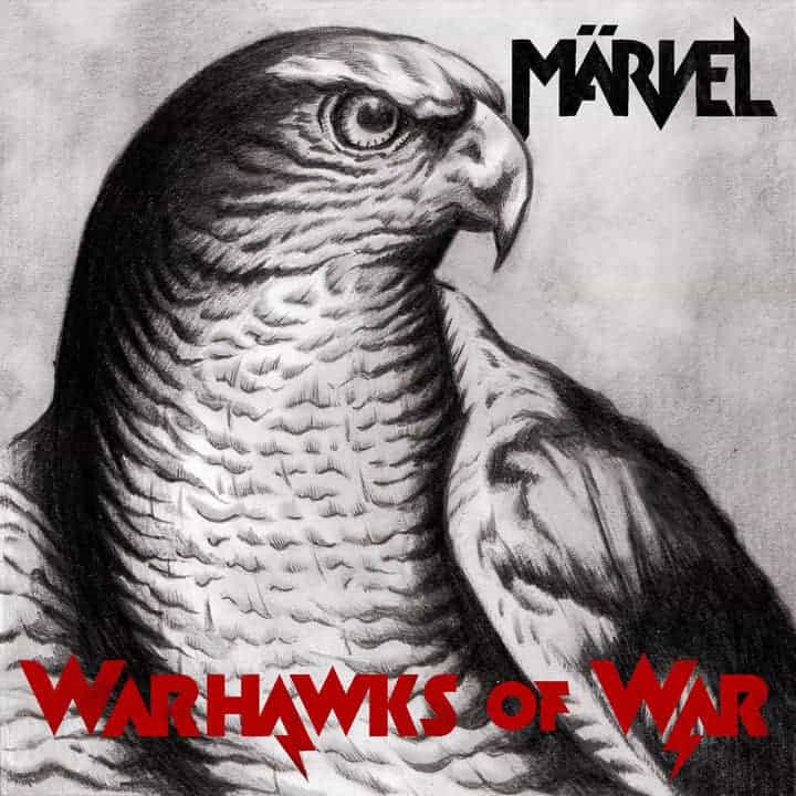 Märvel - Warhawks of War LP (The Sign) gatefold cover, black vinyl