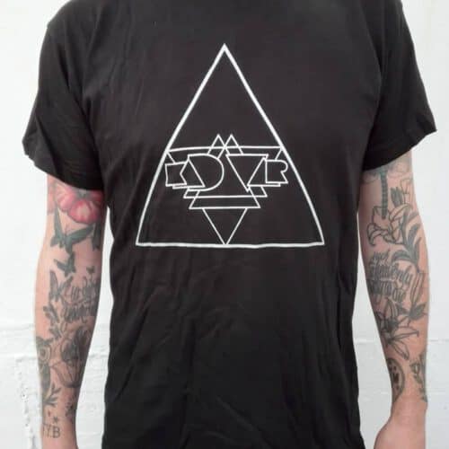 Kadavar – Triangle Shirt (gold/silver print) classic design from these evergreens! 2 variations - silver or gold print